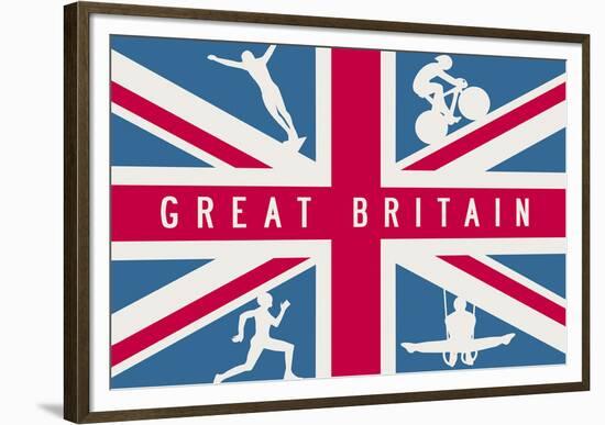 Sporting Britain I-The Vintage Collection-Framed Giclee Print