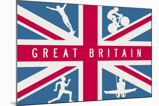Sporting Britain I-The Vintage Collection-Mounted Giclee Print
