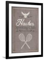 Sporting Club I-The Vintage Collection-Framed Giclee Print