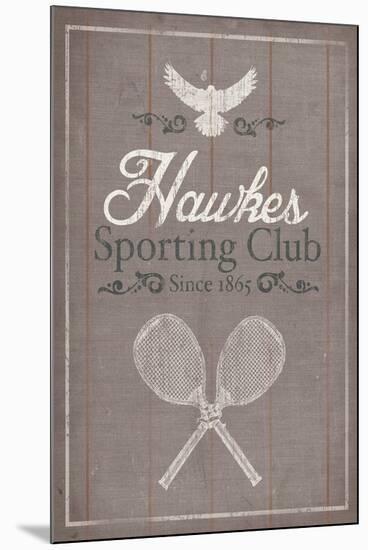 Sporting Club I-The Vintage Collection-Mounted Giclee Print