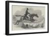 Sporting Jump of Twenty-Six Feet, at Kensal-Green-null-Framed Giclee Print