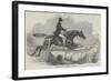 Sporting Jump of Twenty-Six Feet, at Kensal-Green-null-Framed Giclee Print