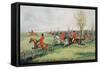 Sporting Scene-Henry Thomas Alken-Framed Stretched Canvas