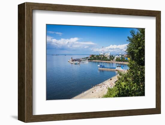 Sportivnaya Gavan Boulevard, Vladivostok, Russia, Eurasia-Michael Runkel-Framed Photographic Print