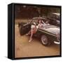 Sports Car Posers-null-Framed Stretched Canvas