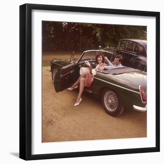 Sports Car Posers-null-Framed Photographic Print