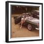 Sports Car Posers-null-Framed Photographic Print