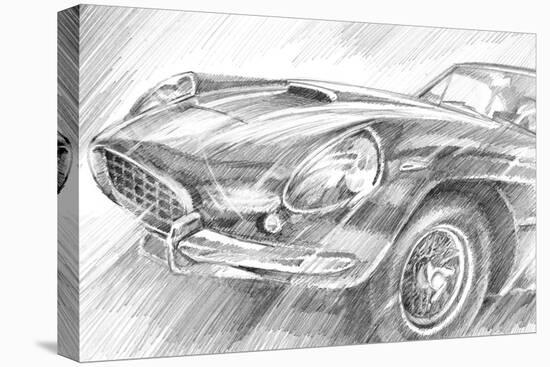 Sports Car Study II-Ethan Harper-Stretched Canvas