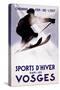 Sports d'Hiver dans les Vosges-Lucien Serre-Stretched Canvas