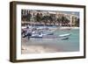 Sports Fishing Boats of Playa del Carmen Mexico-George Oze-Framed Photographic Print