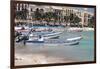 Sports Fishing Boats of Playa del Carmen Mexico-George Oze-Framed Photographic Print