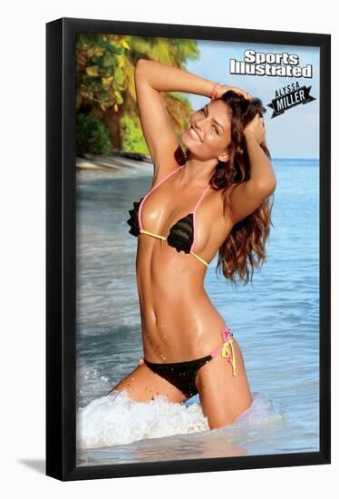 Sports Illustrated: Swimsuit Edition - Alyssa Miller 12-Trends International-Framed Poster