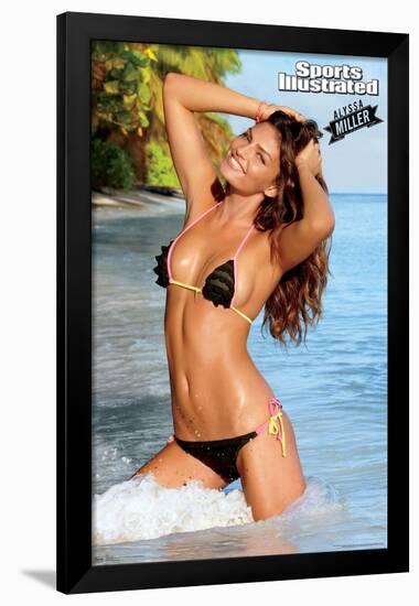 Sports Illustrated: Swimsuit Edition - Alyssa Miller 12-Trends International-Framed Poster