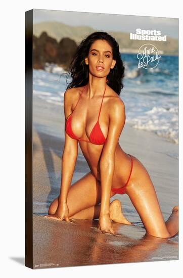 Sports Illustrated: Swimsuit Edition - Anne De Paula 18-Trends International-Stretched Canvas