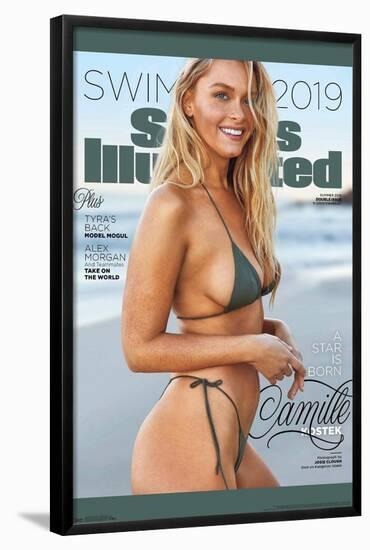 SPORTS ILLUSTRATED: SWIMSUIT EDITION - CAMILLE COVER-null-Framed Standard Poster