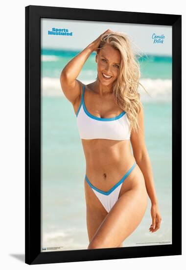 Sports Illustrated: Swimsuit Edition - Camille Kostek 21-Trends International-Framed Poster