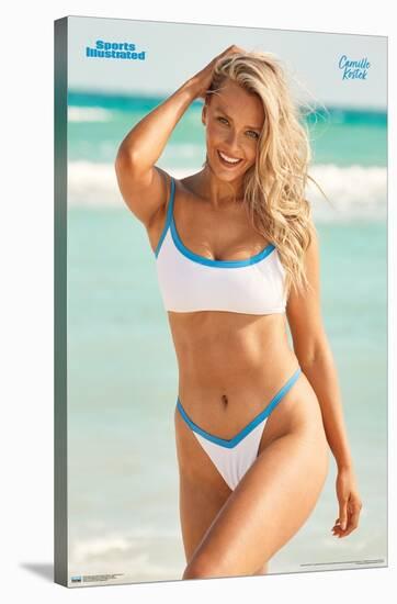 Sports Illustrated: Swimsuit Edition - Camille Kostek 21-Trends International-Stretched Canvas