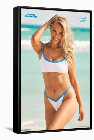 Sports Illustrated: Swimsuit Edition - Camille Kostek 21-Trends International-Framed Stretched Canvas