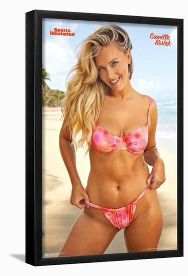 Sports Illustrated: Swimsuit Edition - Camille Kostek 23-Trends International-Framed Poster