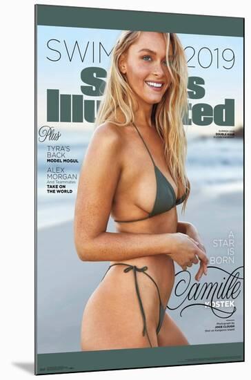 Sports Illustrated: Swimsuit Edition - Camille Kostek Cover 19-Trends International-Mounted Poster