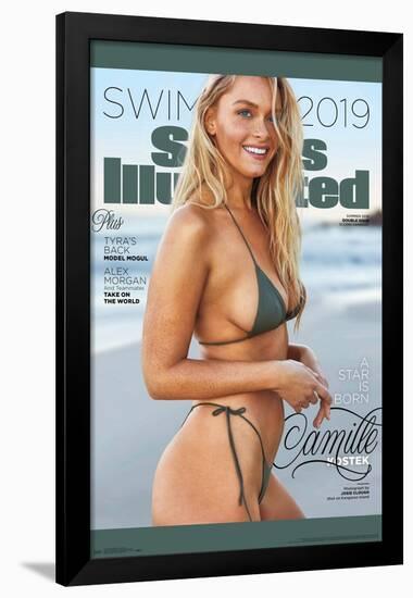 Sports Illustrated: Swimsuit Edition - Camille Kostek Cover 19-Trends International-Framed Poster