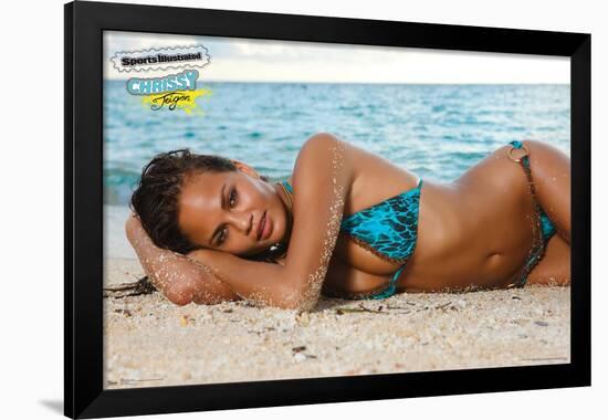 Sports Illustrated: Swimsuit Edition - Chrissy Teigen 11-Trends International-Framed Poster