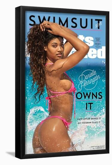 Sports Illustrated: Swimsuit Edition - Danielle Herrington Cover 18-Trends International-Framed Poster