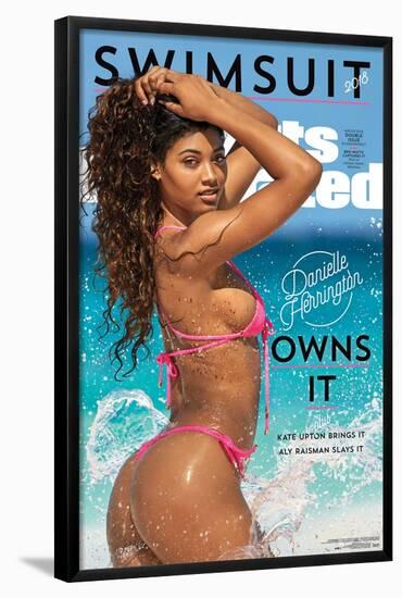 Sports Illustrated: Swimsuit Edition - Danielle Herrington Cover 18-Trends International-Framed Poster
