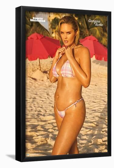 Sports Illustrated: Swimsuit Edition - Georgina Burke 22-Trends International-Framed Poster