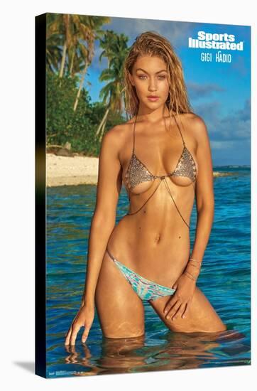 Sports Illustrated: Swimsuit Edition - Gigi Hadid 16-Trends International-Stretched Canvas