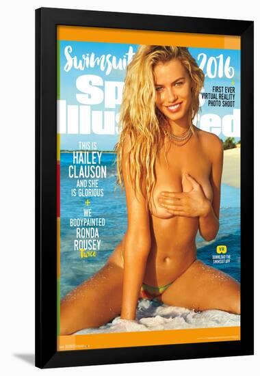 Sports Illustrated: Swimsuit Edition - Hailey Clauson 16-Trends International-Framed Poster