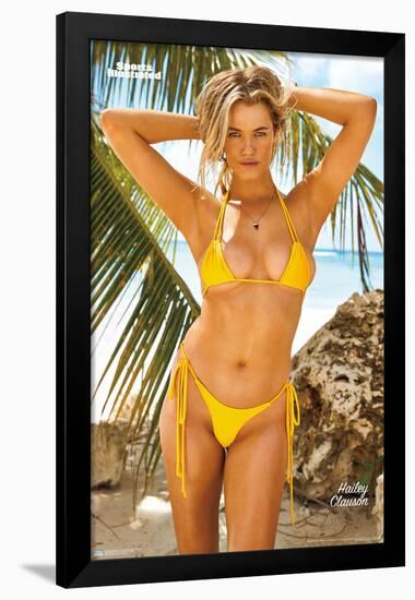 Sports Illustrated: Swimsuit Edition - Hailey Clauson 22-Trends International-Framed Poster