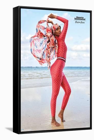 Sports Illustrated: Swimsuit Edition - Halima Aden 20-Trends International-Framed Stretched Canvas