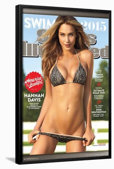 Sports Illustrated: Swimsuit Edition - Hannah Davis Cover 15-Trends International-Framed Poster