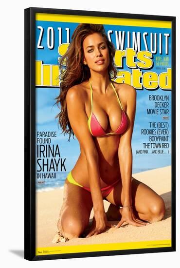 Sports Illustrated: Swimsuit Edition - irina Shank Cover 11-Trends International-Framed Poster