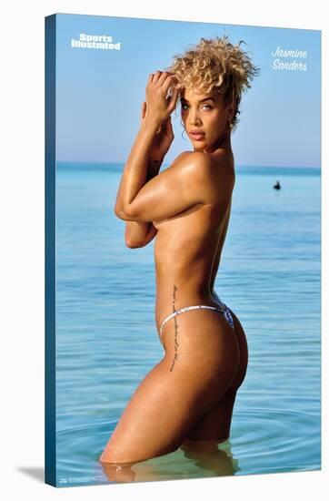 Sports Illustrated: Swimsuit Edition - Jasmine Sanders 22-Trends International-Stretched Canvas