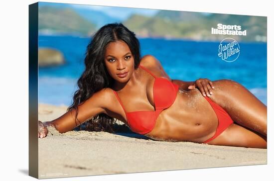 Sports Illustrated: Swimsuit Edition - Jasmyn Wilkins 18-Trends International-Stretched Canvas