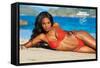 Sports Illustrated: Swimsuit Edition - Jasmyn Wilkins 18-Trends International-Framed Stretched Canvas