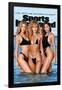 Sports Illustrated: Swimsuit Edition - Kate Bock Jasmine Sanders Olivia Culpo Cover 20-Trends International-Framed Poster