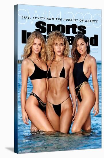 Sports Illustrated: Swimsuit Edition - Kate Bock Jasmine Sanders Olivia Culpo Cover 20-Trends International-Stretched Canvas