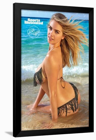 Sports Illustrated: Swimsuit Edition - Kate Upton 18-Trends International-Framed Poster