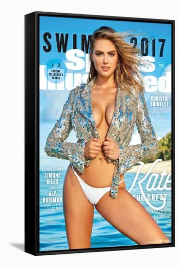 Sports Illustrated: Swimsuit Edition - Kate Upton Cover 1 17-Trends International-Framed Stretched Canvas