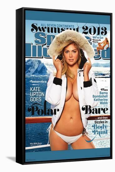 Sports Illustrated: Swimsuit Edition - Kate Upton Cover 13-Trends International-Framed Stretched Canvas