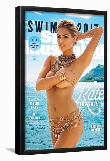 Sports Illustrated: Swimsuit Edition - Kate Upton Cover 2 17-Trends International-Framed Poster