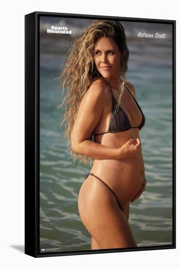 Sports Illustrated: Swimsuit Edition - Katrina Scott 22-Trends International-Framed Stretched Canvas