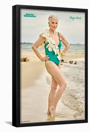 Sports Illustrated: Swimsuit Edition - Maye Musk 22-Trends International-Framed Poster