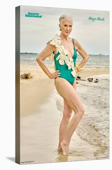 Sports Illustrated: Swimsuit Edition - Maye Musk 22-Trends International-Stretched Canvas