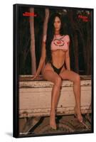 Sports Illustrated: Swimsuit Edition - Megan Fox Cherry Shirt 23-Trends International-Framed Poster