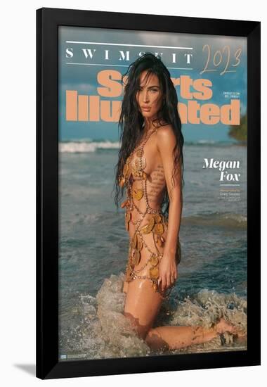 Sports Illustrated: Swimsuit Edition - Megan Fox Cover 23-Trends International-Framed Poster