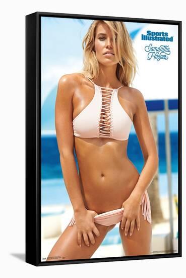 Sports Illustrated: Swimsuit Edition - Samantha Hoopes 17-Trends International-Framed Stretched Canvas